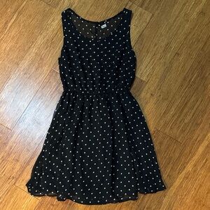 H&M Black and White Polka Dot Dress